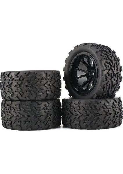 120 mm 1/10 Rc Canavar Kamyon Buggy Lastikleri Lastik Tekerlek Köpük Ekler 12 mm Hex Traxxas Arrma Redcat Hsp Hpı Tamiya Kyosho (Yurt Dışından)