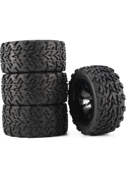 120 mm 1/10 Rc Canavar Kamyon Buggy Lastikleri Lastik Tekerlek Köpük Ekler 12 mm Hex Traxxas Arrma Redcat Hsp Hpı Tamiya Kyosho (Yurt Dışından)