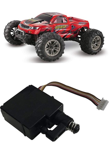 Xlh 1/16 9130/9136/9137 -ZJ04 Off Road Rc Araba Servo Dişli Için 5 Telli Servo Dişli Yedek Parça (Yurt Dışından)