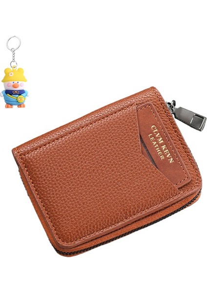 Organ Çok Kart Yuvası Kart Tutucu Fermuarlı Kart Tutucu Büyük Kapasiteli Para Cüzdanı (Yurt Dışından)