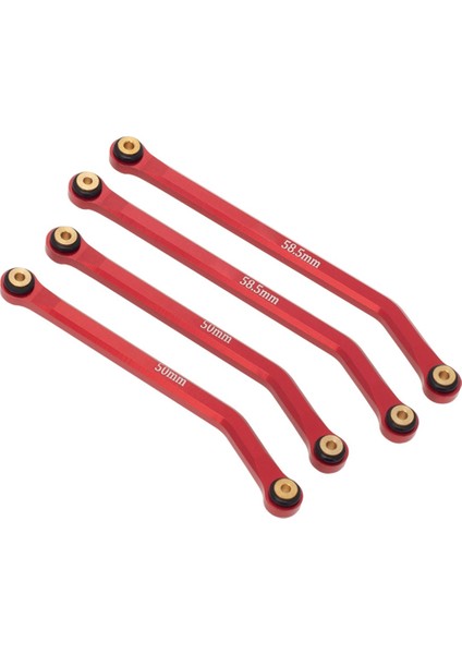Cnc Yüksek Gümrükleme Şasi Bağlantı Çubuğu Seti Eksenel SCX24 AXI00001 C10 AXI00002 Jeep AXI00006 Bronco 1/24 Rc Araba Parçaları,1 (Yurt Dışından) indirimleri