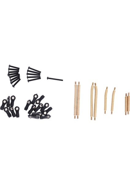 8 Adet Pirinç Yüksek Gümrükleme Süspansiyon Bağlantı Çubuğu Seti 9749 Traxxas TRX4M Trx4-M 1/18 Rc Paletli Araba Yükseltme Parçaları (Yurt Dışından)