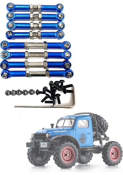 Fms FCX24 Metal Şasi Bağlantıları Çekme Çubuğu Rot Seti 1/24 Rc Paletli Araba Yükseltme Parçaları Aksesuarları, 4 (Yurt Dışından) indirimleri
