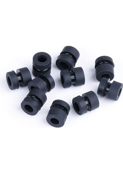 20 Adet M3 Anti Titreşim Kauçuk Damper Topları Fpv F4 F7 Uçuş Kontrolörü Yumuşak Montaj Şok Emme Topları V2 (Yurt Dışından)