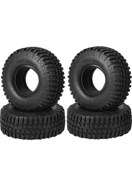 4 Adet 100MM 1.9 Kauçuk Lastik Jant Lastiği 1/10 Rc Paletli Araba Traxxas Trx4 D90 Eksenel SCX10 Iı Iıı Wraith Redcat Mst (Yurt Dışından)