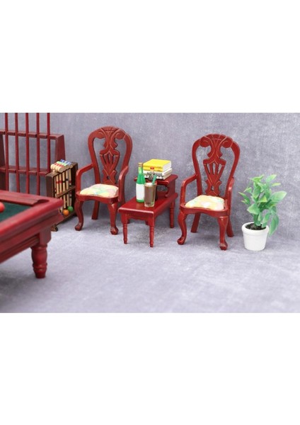 1:12 Minyatür Ahşap Yatak Odası Dolabı Seti Başucu Masa Dollhouse Mobilya Aksesuarları (Yurt Dışından) modelleri