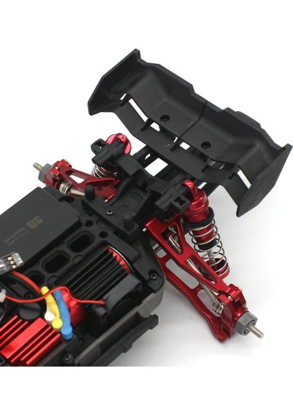 4 Adet Metal Amortisör Damperi Mjx H16 16207 16208 16209 16210 1/16 Rc Araba Yükseltme Parçaları Aksesuarları, Gri (Yurt Dışından) fırsatları