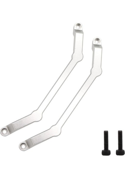 Metal Rc Araba Gövde Sonrası Montaj Kabuk Sütun MN86 MN86S MN86K MN86KS Mn G500 1/12 Rc Araba Yükseltme Parçaları, Gümüş (Yurt Dışından)