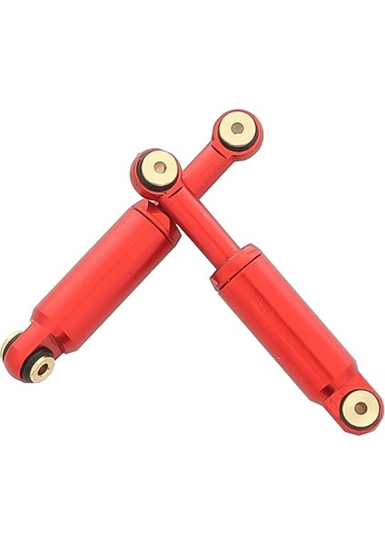 4 Adet Metal Amortisörler Amortisör Eksenel SCX24 90081 1/24 Rc Paletli Araba Yükseltme Parçaları Aksesuarları, Kırmızı (Yurt Dışından) fırsatları