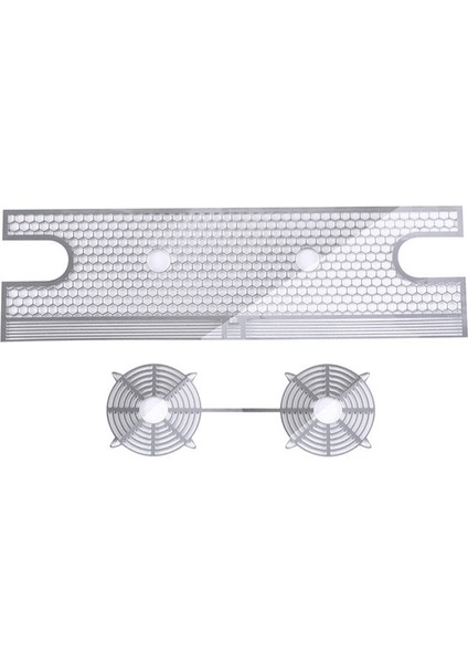 Metal Giriş Izgara Kapağı Emme Kaputu Radyatör Kutusu Traxxas Trx4 2021 Ford Bronco 1/10 Rc Paletli Araba Yükseltme Parçaları (Yurt Dışından)