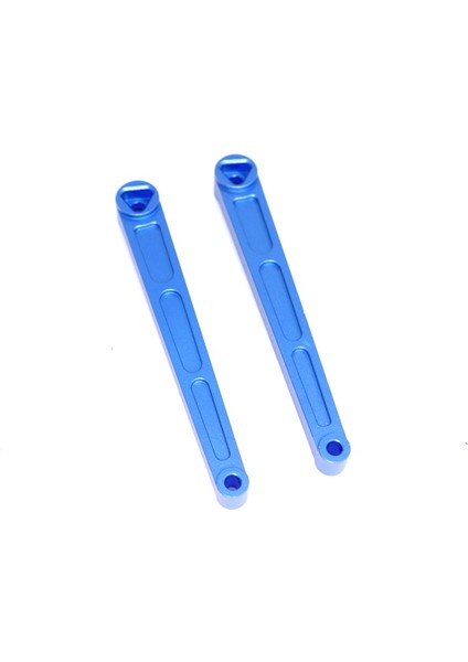 2 Adet Metal Rc Araba Kabuk Destek Çubuğu Losi Lasernut U4 4WD 1/10 Rc Araba Yükseltme Parçaları Aksesuarları, Mavi (Yurt Dışından)