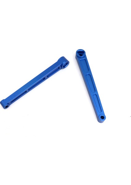 2 Adet Metal Rc Araba Kabuk Destek Çubuğu Losi Lasernut U4 4WD 1/10 Rc Araba Yükseltme Parçaları Aksesuarları, Mavi (Yurt Dışından)