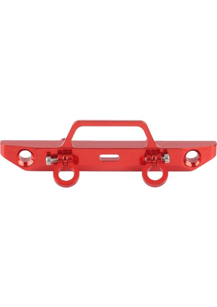 Cnc Metal Ön Tampon Kancalı 1/24 Rc Paletli Araba Eksenel SCX24 90081 Yükseltme Parçaları, Kırmızı (Yurt Dışından)