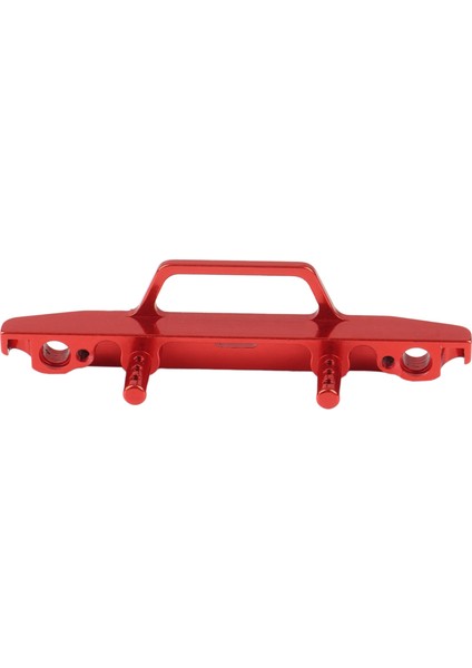 Cnc Metal Ön Tampon Kancalı 1/24 Rc Paletli Araba Eksenel SCX24 90081 Yükseltme Parçaları, Kırmızı (Yurt Dışından)