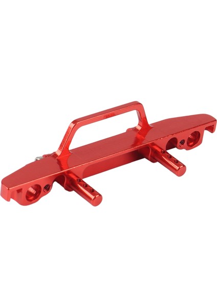 Cnc Metal Ön Tampon Kancalı 1/24 Rc Paletli Araba Eksenel SCX24 90081 Yükseltme Parçaları, Kırmızı (Yurt Dışından)