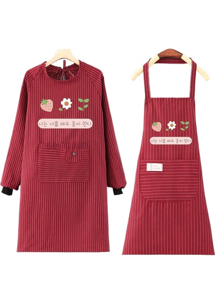 Pamuk Önlük Ev Mutfak Tulumu (Yurt Dışından)