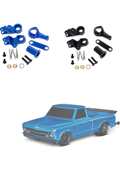 Traxxas Drag Slash 1967 Chevy C10 1/10 Rc Drag Truck Yükseltme Parçaları Için Metal Direksiyon Zil Krankları ve Servo Koruyucu Seti, 1 (Yurt Dışından) fırsatları