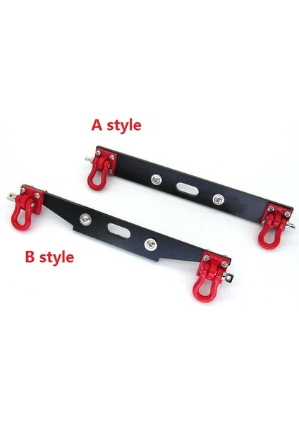 Metal Arka Tampon Çekme Kancası ile Mn D90 D91 D99S MN90 MN99S 1/12 Rc Araba Yükseltme Yedek Parça Aksesuarları, B (Yurt Dışından) modelleri
