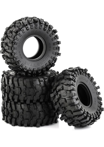 4 Adet 118MM 1.9 Kauçuk Lastik Tekerlek Lastikleri 1/10 Rc Paletli Araba Traxxas Trx4 RC4WD D90 Eksenel SCX10 Iı Iıı Redcat Mst (Yurt Dışından)