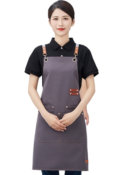 Pamuk Önlük Ev Mutfak Tulumu (Yurt Dışından)