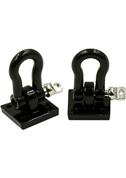 2 Adet Römork Çekme Tokası Çekme Kancaları Metal Tırmanma Römork Prangaları 1/10 Rc Araba Kamyon Tırmanma Araba (Siyah) (Yurt Dışından) fiyatları