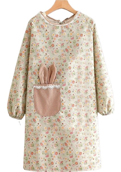 Pamuk Önlük Ev Mutfak Tulumu (Yurt Dışından)