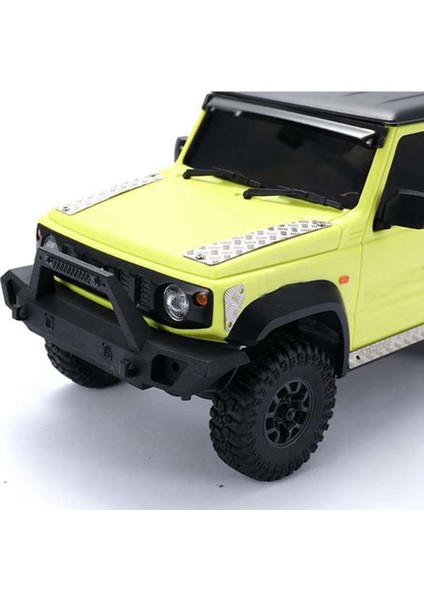 Rc Araba Ön Tampon LED Işık ile Xiaomi Suzuki Jimny Için 1/16 Rc Araba Yükseltme Parçaları Trim Aksesuarları Siyah (Yurt Dışından) modelleri