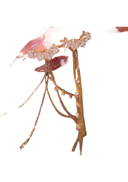 Şık ve Narin Saplama Küpeler (Yurt Dışından)