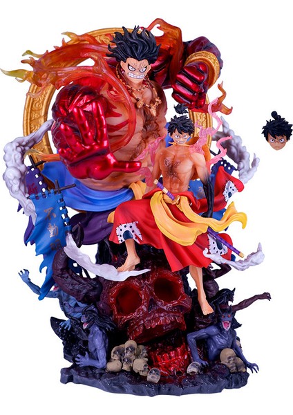 One Piece Luffy Sauron Anime Heykeli Model Süsleri (Yurt Dışından)