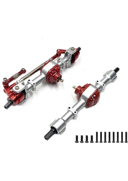 MN78 Metal Ön ve Arka Aks ile 3mm Ila 4mm Mil Kovanı MN78 Mn-78 Mn 78 1/12 Rc Araba Yükseltme Parçaları, Gümüş (Yurt Dışından)