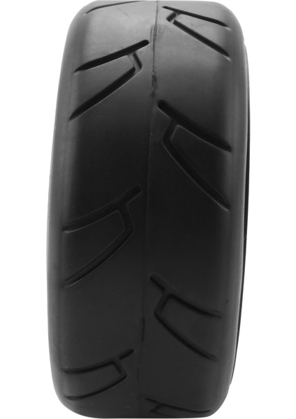 Adet 1/8 Buggy Lastikleri Tekerlekler ile 17MM Hex Tahrik Hub Rc Off Road Araba Hsp Hpı Kyosho Traxxas Lastik Aksesuarları Siyah (Yurt Dışından)
