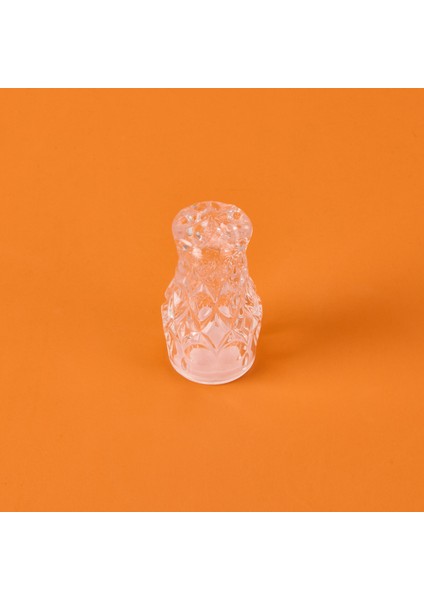 Kristal 2'li Tuzluk - Şeffaf - 13 cm