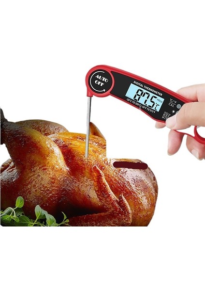 Su Geçirmez Gıda Termometresi Katlanır Mutfak Termometresi Barbekü Barbekü Termometresi Su Termometresi (Yurt Dışından)