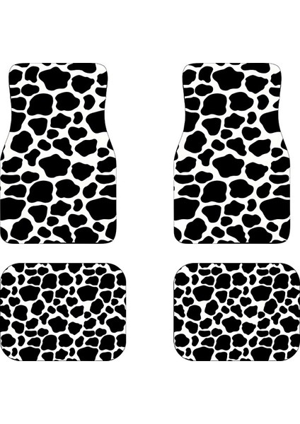 Araba Vintage Ayak Paspasları Halı Kirlenmeye Dalı Paspaslar 4'lü Set (Yurt Dışından)