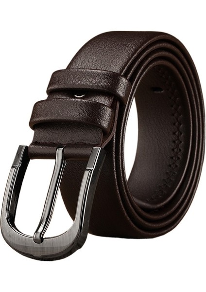 Erkek Pin Tokalı Kemer Moda Rahat Kemer 120CM (Yurt Dışından)