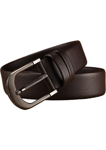 Erkek Pin Tokalı Kemer Moda Rahat Kemer 120CM (Yurt Dışından)