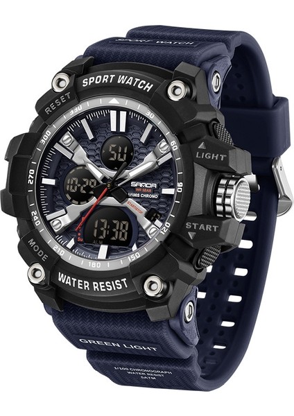 Erkekler Ectronic Watch Açık Hava Spor Saati Kraliyet Mavisi Kraliyet Mavisi (Yurt Dışından)