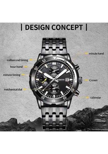 Kuvars Erkek Saat Ochstın 7252 Gümüş Gümüş (Yurt Dışından) modelleri