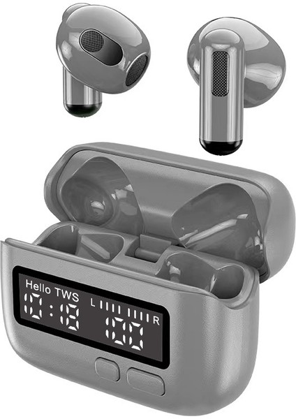 Bpg Taşınabilir Kablosuz Bluetooth Kulaklık Dijital Saat (Yurt Dışından)