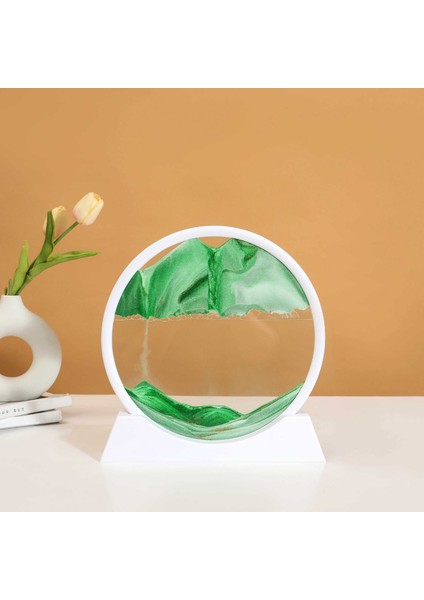 3D Kum Saati Boyama Oturma Odası Süsleri (Yurt Dışından)