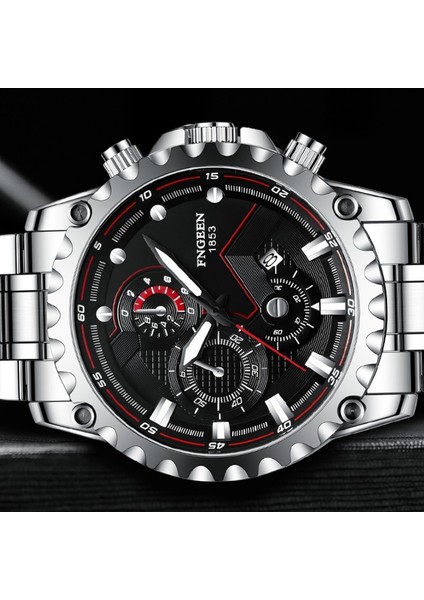 5055 Erkek Su Geçirmez Spor Saat Beyaz Çelik Beyaz Yüzey Beyaz Çelik Beyaz Yüzey (Yurt Dışından) fiyatları