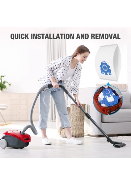 Miele Gn Classic C1 Complete C1 C2 C3 Serisi Için Yedek Elektrikli Süpürge Torbaları (Yurt Dışından)