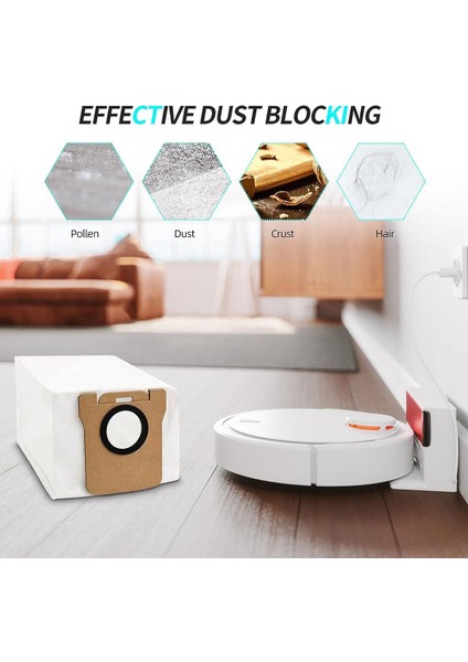 Dreame L10S Ultra Için 8 Paket Paspas Pedleri, Dreame L10 Ultra / L10S Pro / L10S Ultra Robot Süpürge Için Yıkanabilir Paspas Pedleri (Yurt Dışından) modelleri