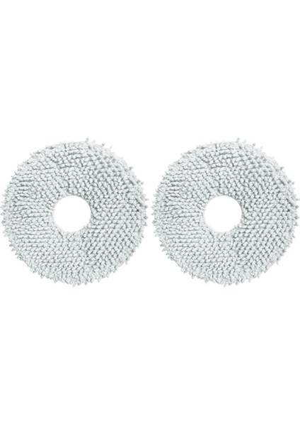 2 Adet Paspas Bezi Xiaomi Mijia B101CN Robotlu Süpürge Yedek Parça Aksesuarları Paspas Pedleri (Yurt Dışından)