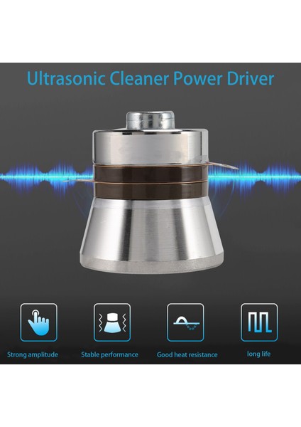 60W 40KHZ Yüksek Dönüşüm Verimliliği Ultrasonik Piezoelektrik Dönüştürücü Temizleyici Yüksek Performanslı Akustik Bileşenler (Yurt Dışından)
