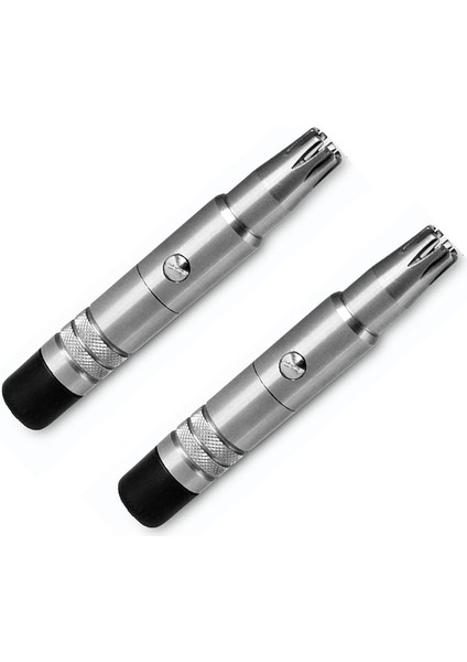 2 Adet Manuel Burun Saç Düzeltici Burun Deliği Tıraş Temizleyiciler Taşınabilir Burun Saç Düzeltici (Yurt Dışından)