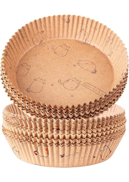 100 Adet Hava Fritöz Gömlekleri, Hava Fritöz Tek Kullanımlık Kağıt Astar, Pişirme Kavurma Için Gıda Sınıfı Parşömen Kağıdı, Pişirme Kağıdı (Yurt Dışından)