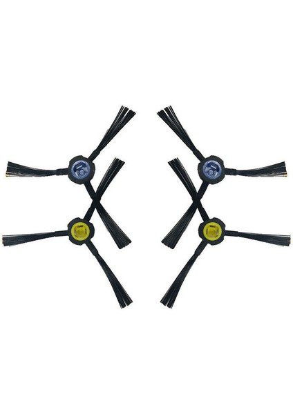 Ilife Ilife X750 V8S V80 V8 Elektrikli Süpürgenin Değiştirilmesi Için 4 Adet Yan Fırçalar (Yurt Dışından)