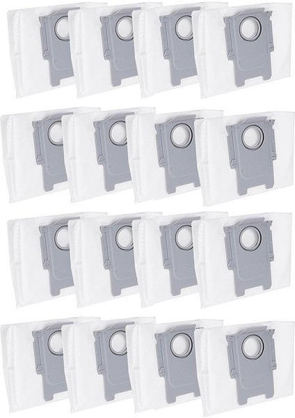 16 Adet Roborock S8+ /s8 Pro Ultra / S7 Maxv Ultra / Q5 / Q5+ / Q7+ / Q7 Max+ Çöp Torbası Elektrikli Süpürge Aksesuarları (Yurt Dışından)