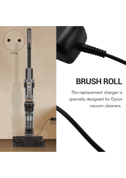 Dyson V6 V7 V8 Için Şarj Adaptörü Adaptörü Kablosu Ücretsiz El Vakum Güç Kaynağı Kablosu Adaptör Şarj Cihazı Ab Tak (Yurt Dışından) fiyatları